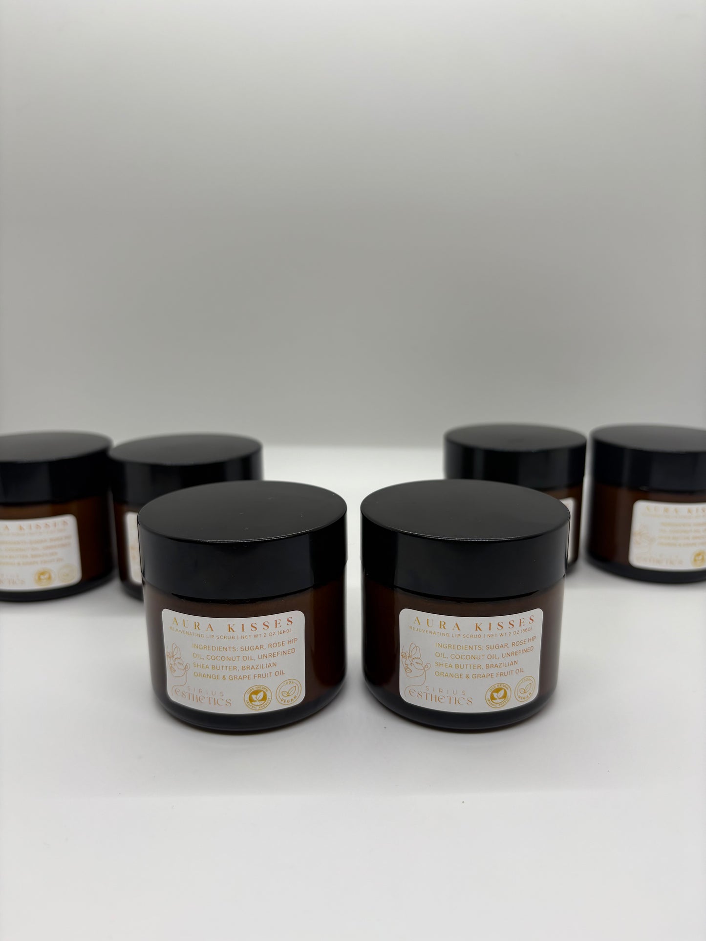 Aura Kisses Lip Scrub