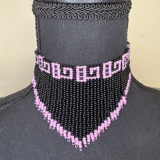 Choker Black/Pink