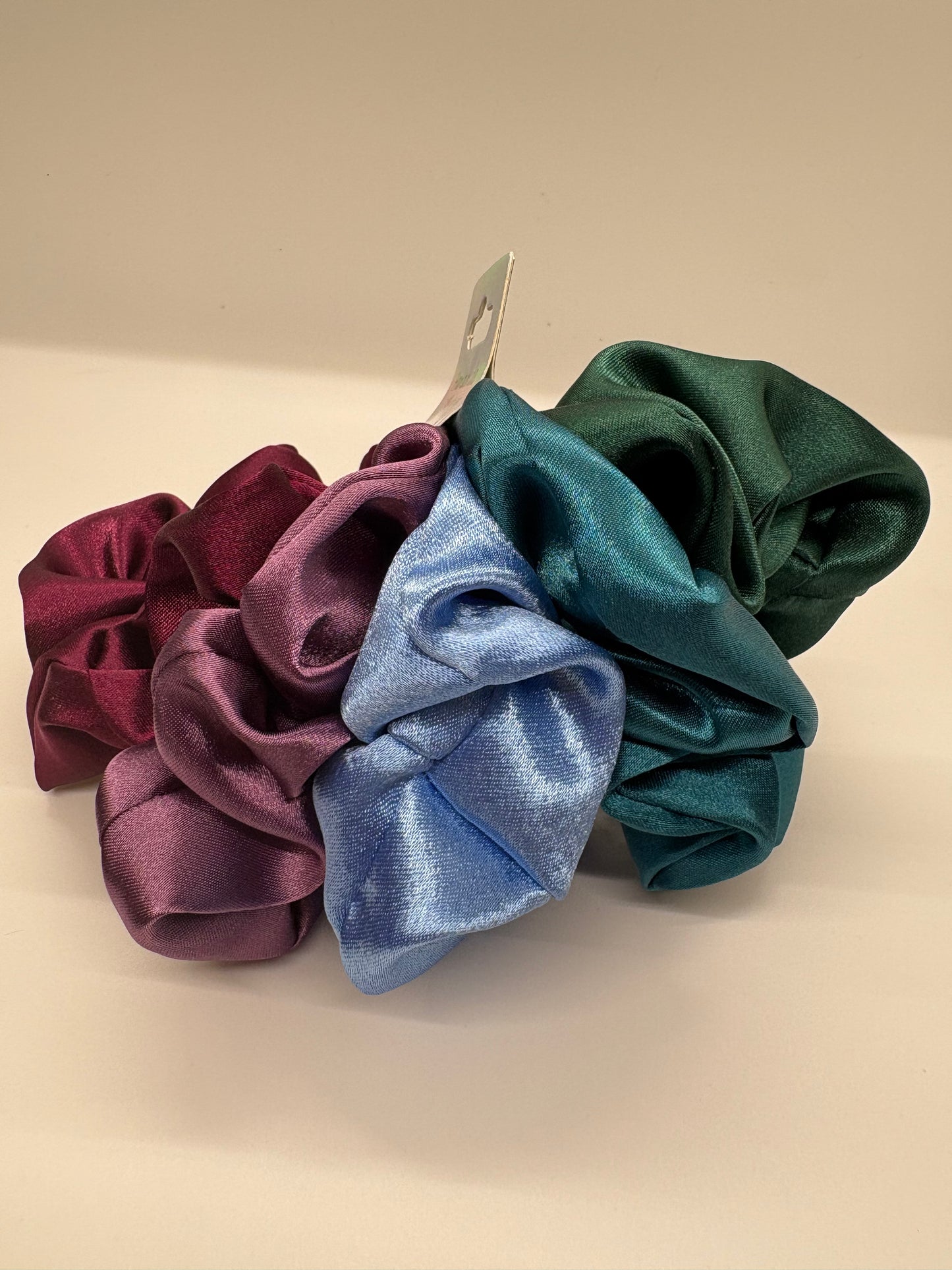 Silky scrunchie 5 pk