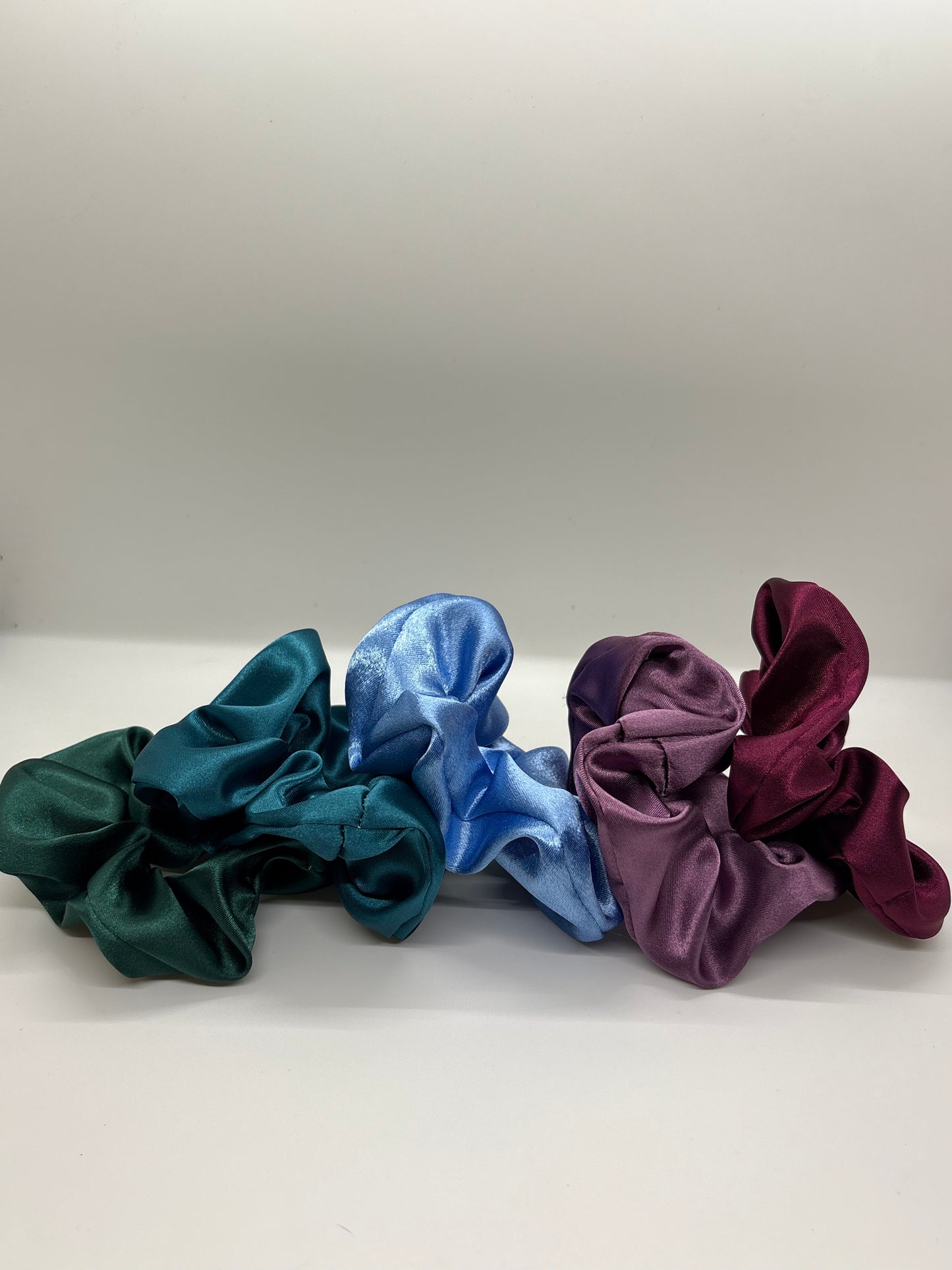 Silky scrunchie 5 pk